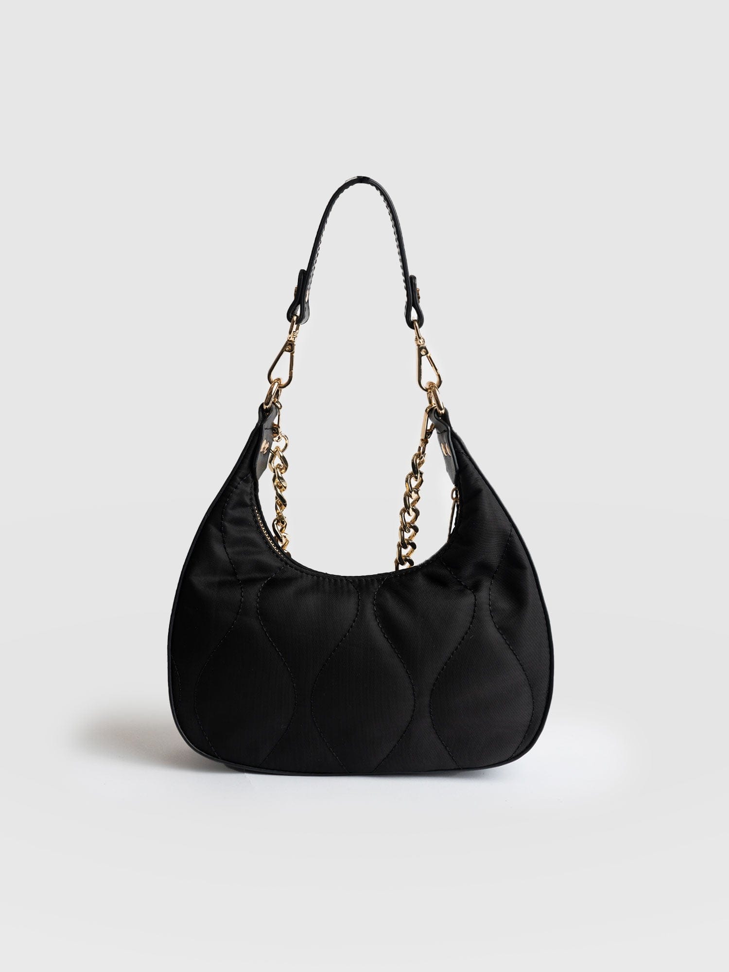 Runway Handbag - Black Nylon